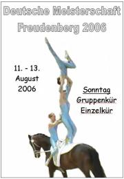 Deutsche Meisterschaft Voltigieren Freudenberg 2006