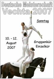 Deutsche Meisterschaft Voltigieren Vechta 2007